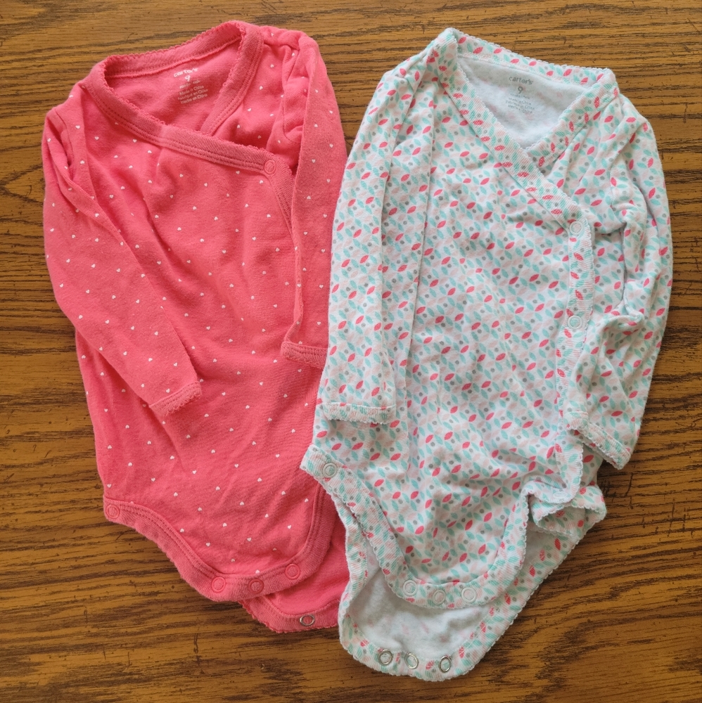 Girl's 9month onesies